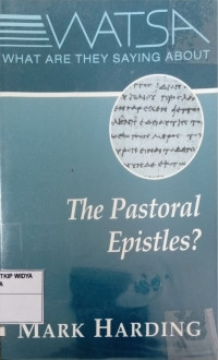The Pastoral Epistles