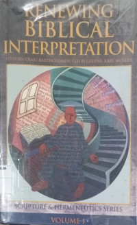 Image of Renewing Biblical Interpretation Vol I