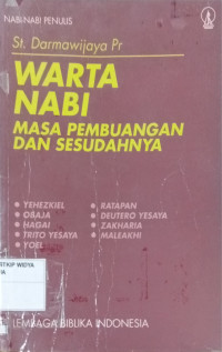 Warta Nabi Masa Pembungan dan Sesudahnya